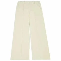 New Longlivethequeen Pantalon Large Coton Bio | Blanc