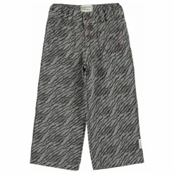 Clearance Piupiuchick Pantalon Large Zébré | Gris