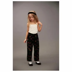 Online Mini Rodini Pantalon Lingonberries Coton Bio | Noir