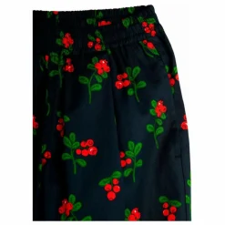 Online Mini Rodini Pantalon Lingonberries Coton Bio | Noir