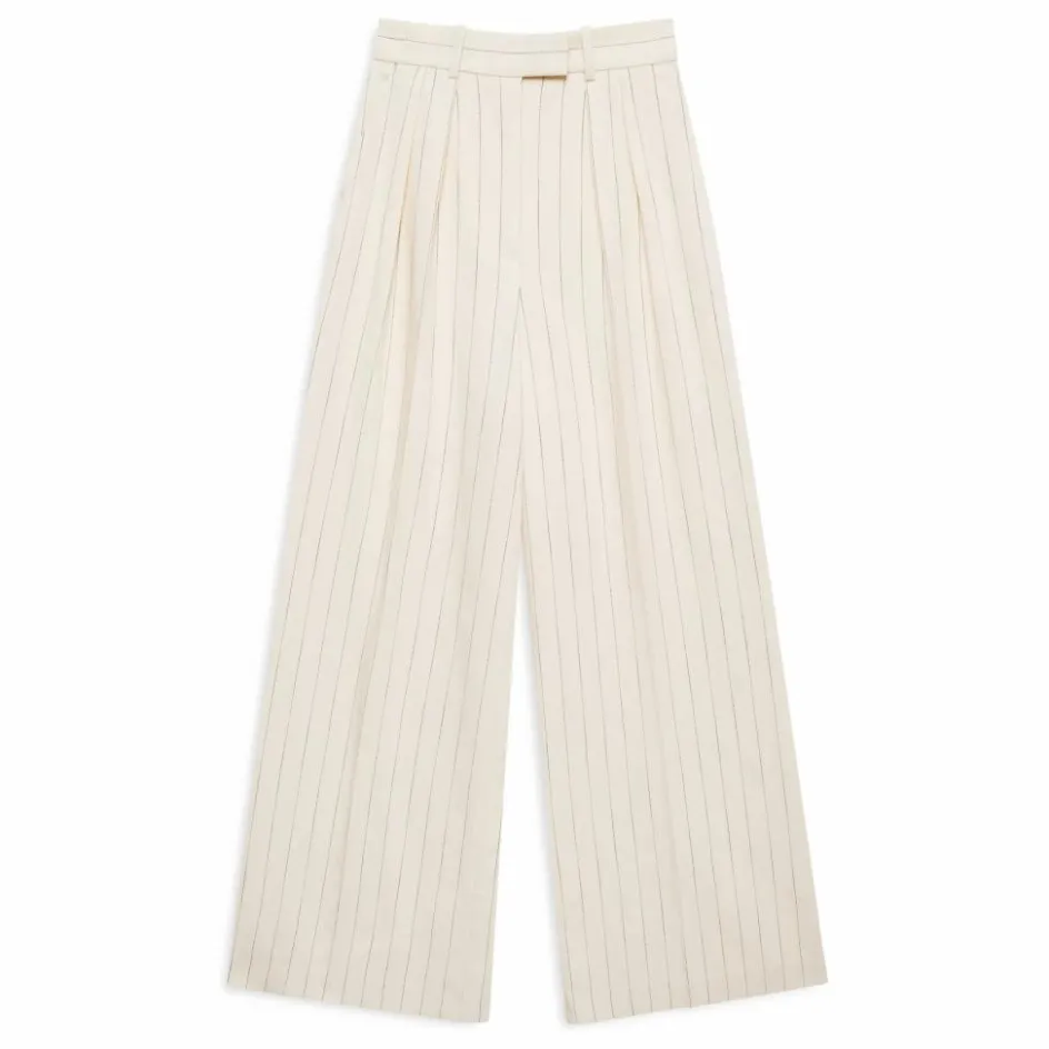 New Pantalon Lou Rayé | Femme Pantalons