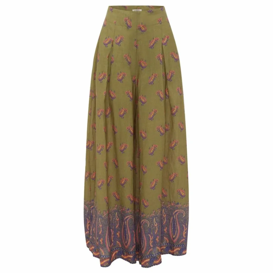 Boteh Pantalon Lucent Lin | Vert kaki