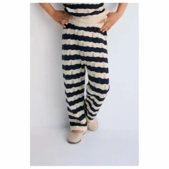 the new society Pantalon Maille Rayures Coton Bio ||Enfant Pantalons, Jeans|Pantalons Jeggings