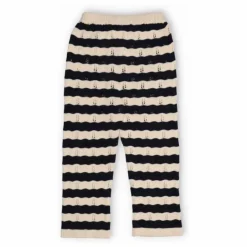 the new society Pantalon Maille Rayures Coton Bio ||Enfant Pantalons, Jeans|Pantalons Jeggings