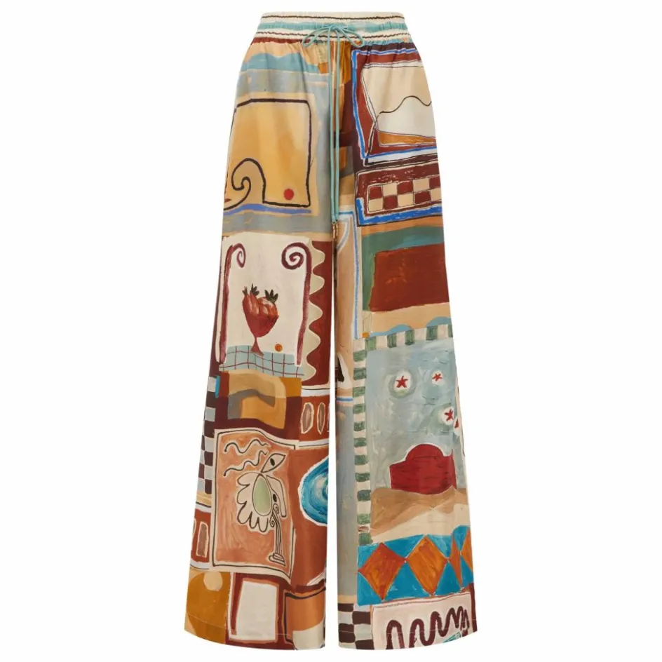 Pantalon Michelle Soie | Femme Pantalons