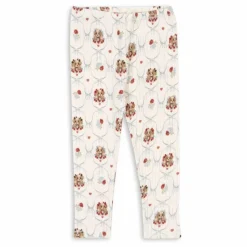 Enfant Konges Sløjd Pantalons Jeggings|Leggings, Pantalons*Pantalon Minnie Chiens Pointelle Coton Bio |