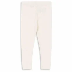 Discount Konges Sløjd Pantalon Minnie Pointelle Coton Bio | Ecru