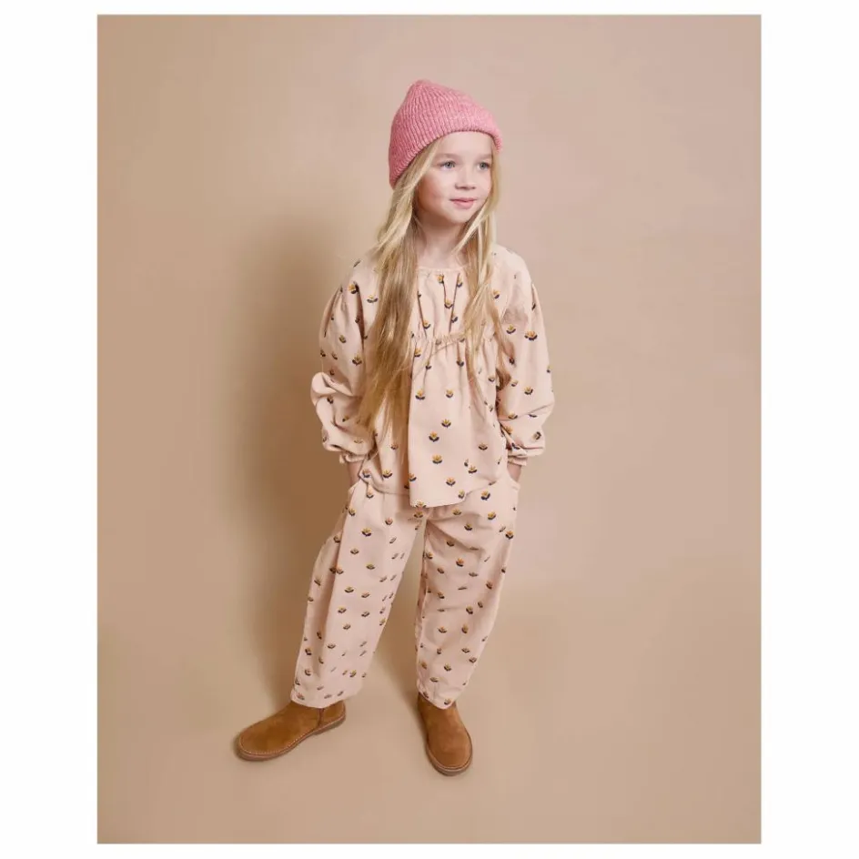 Hot Búho Pantalon Naïf Coton Bio | Rose