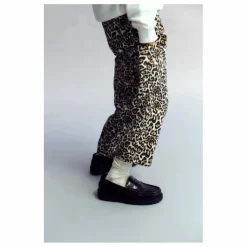 Pantalon Nelia Léopard Coton Bio | Enfant Pantalons, Jeans|Pantalons Jeggings
