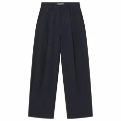 The Tiny Big Sister Pantalon Pinces Laine | Bleu marine