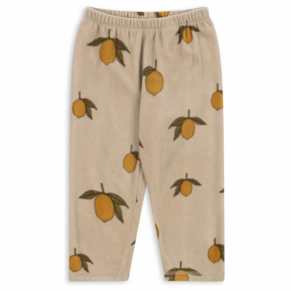 Best Konges Sløjd Pantalon Polaire Tavi Citrons Fibres Recyclées | Beige