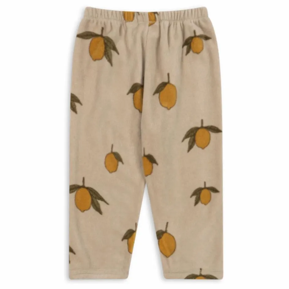 Best Konges Sløjd Pantalon Polaire Tavi Citrons Fibres Recyclées | Beige