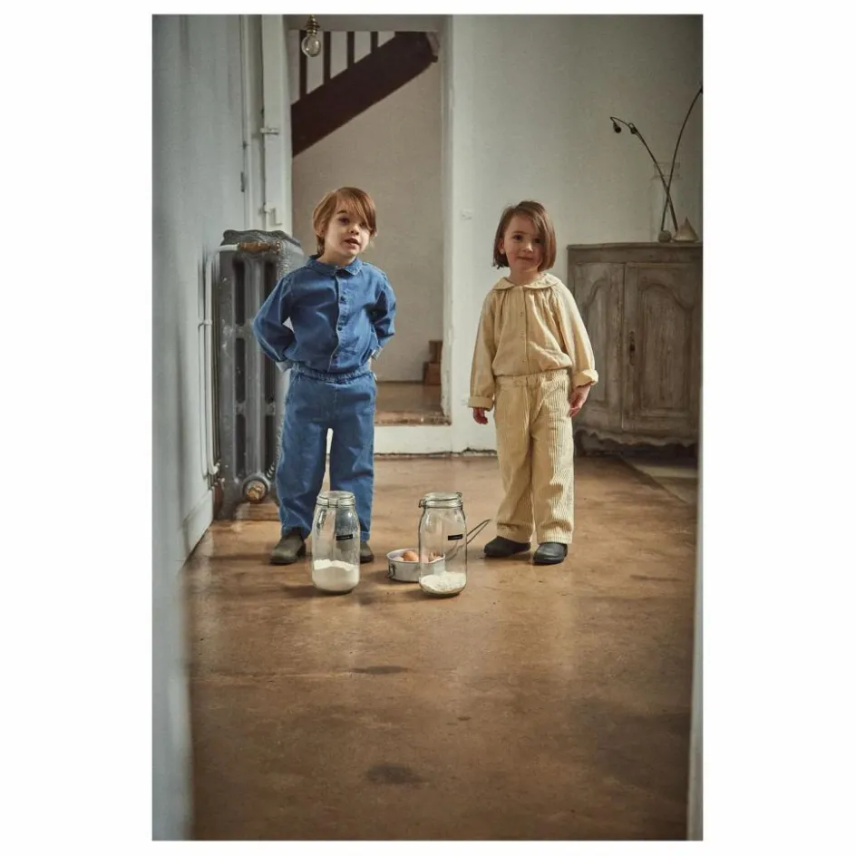 Poudre Organic Pantalon Pomelos Velours Côtelé ||Enfant Leggings, Pantalons|Joggers, Pantalons