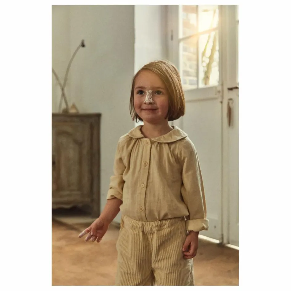 Poudre Organic Pantalon Pomelos Velours Côtelé ||Enfant Leggings, Pantalons|Joggers, Pantalons
