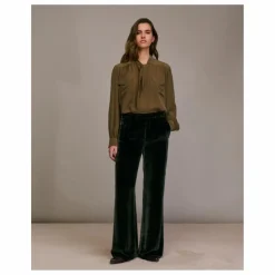 Online Diega Pantalon Portorico | Vert foncé