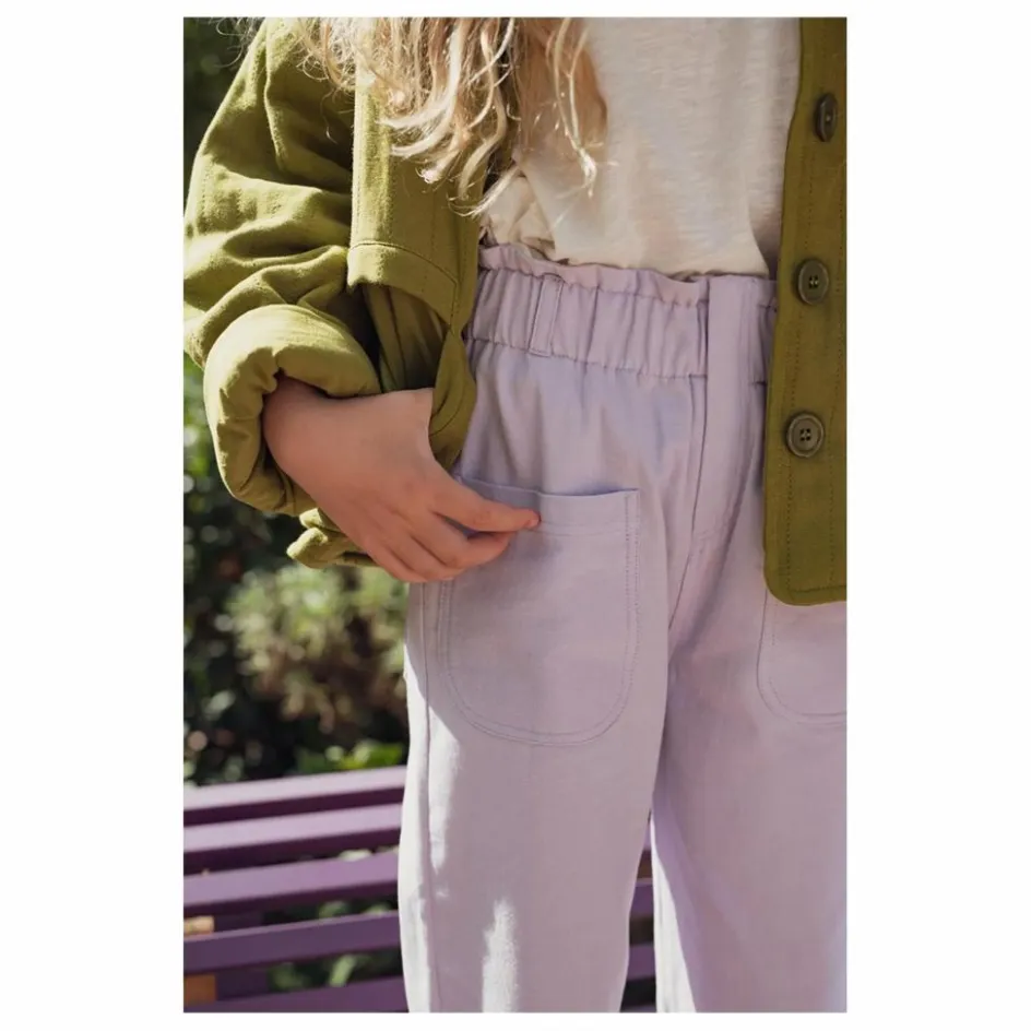 Hot Marlot Paris Pantalon Prune | Lilas tLilas