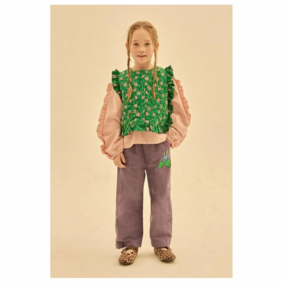 Jelly Mallow Pantalon Rabbit Velours Côtelé ||Enfant Pantalons Jeggings
