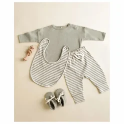 Quincy Mae Joggers, Pantalons|Leggings, Pantalons*Pantalon Rayé Coton Bio |