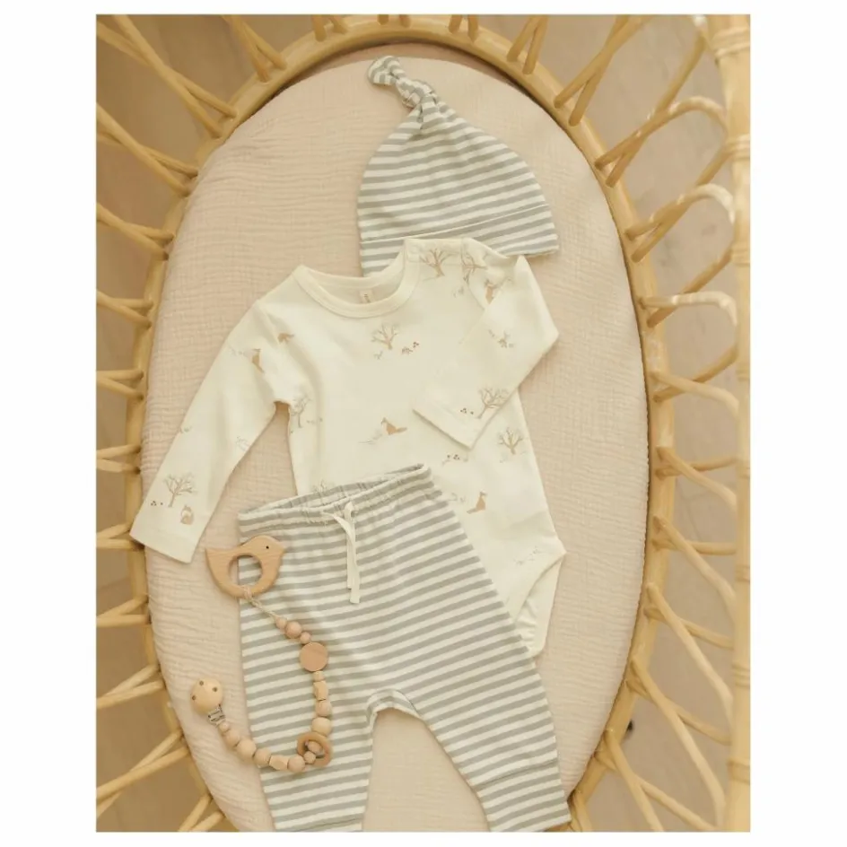 Quincy Mae Joggers, Pantalons|Leggings, Pantalons*Pantalon Rayé Coton Bio |