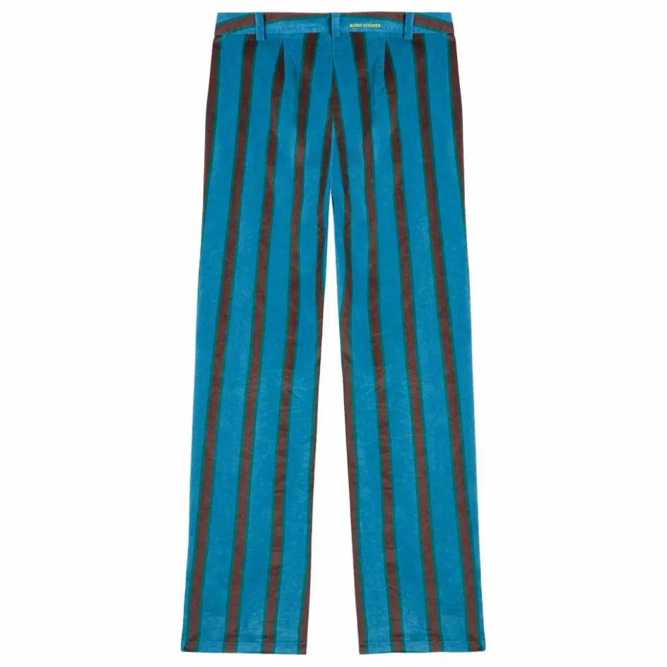 Clearance Pantalon Rayée Velours - Collection Femme | Femme Pantalons