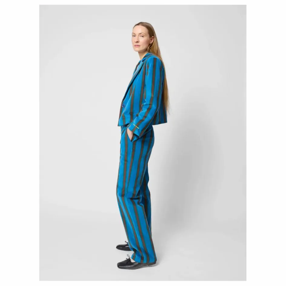 Clearance Pantalon Rayée Velours - Collection Femme | Femme Pantalons