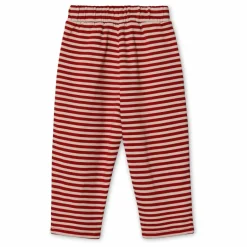Best Fliink Pantalon Rayures Alvin Coton Bio | Rouge