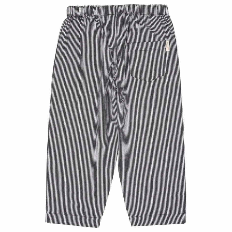 Online Copenhagen Colors Pantalon Rayures Coton Bio | Bleu marine