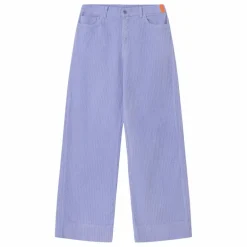 New Pantalon Rose Velours Côtelé | Lilas Femme Pantalons