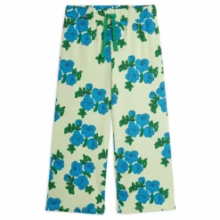 Mini Rodini Pantalon Roses Coton Bio | Vert pistache