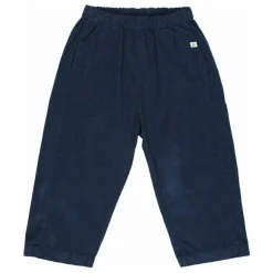 Sale Búho Pantalon Soft Velours Côtelé Coton Bio | Bleu marine