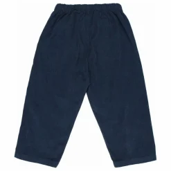 Sale Búho Pantalon Soft Velours Côtelé Coton Bio | Bleu marine