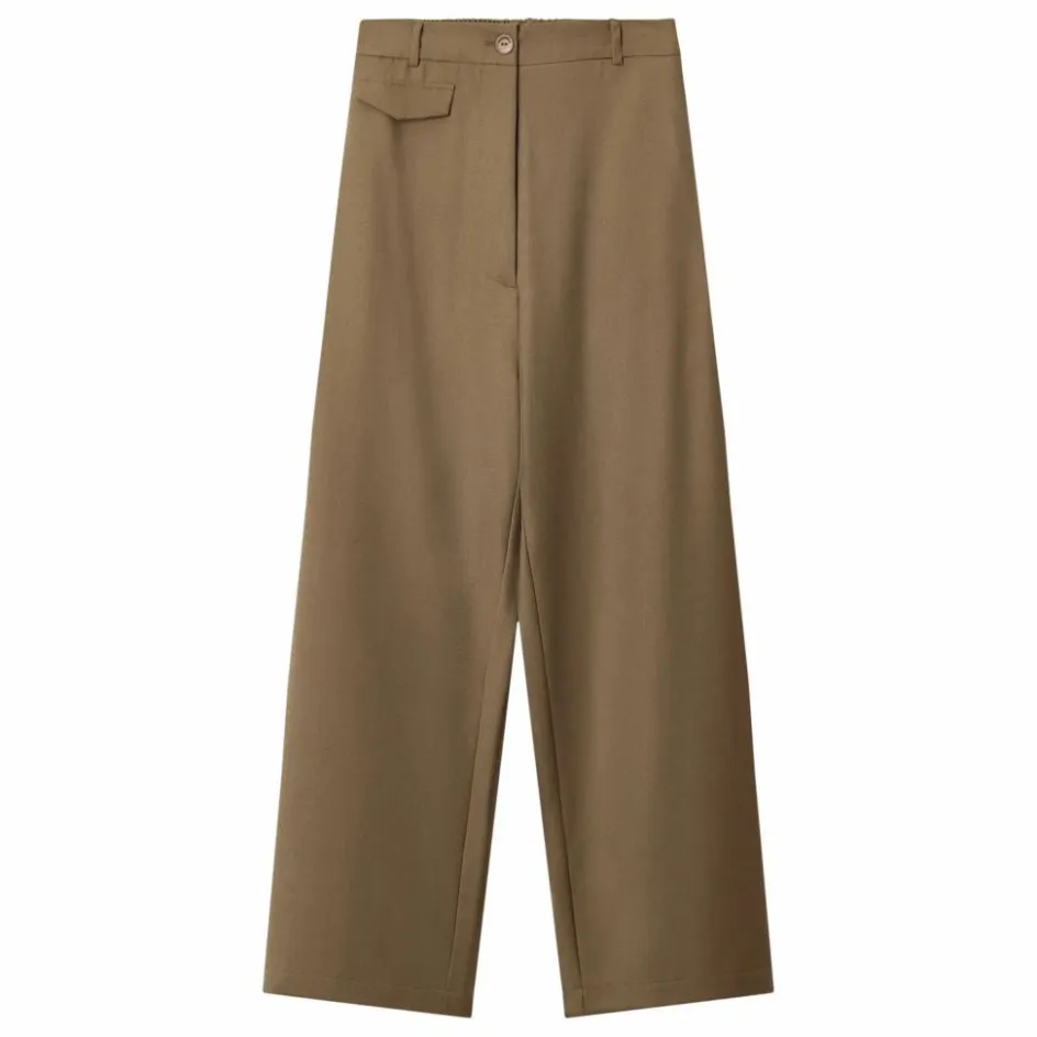 Femme Cordera Pantalons*Pantalon Tailoring Poche Laine Vierge |
