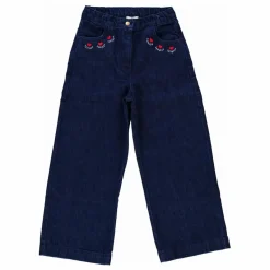 Bebe Organic Pantalon Tessa Denim | Bleu marine