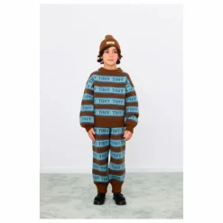 Online Tinycottons Pantalon Tiny Maille | Marron