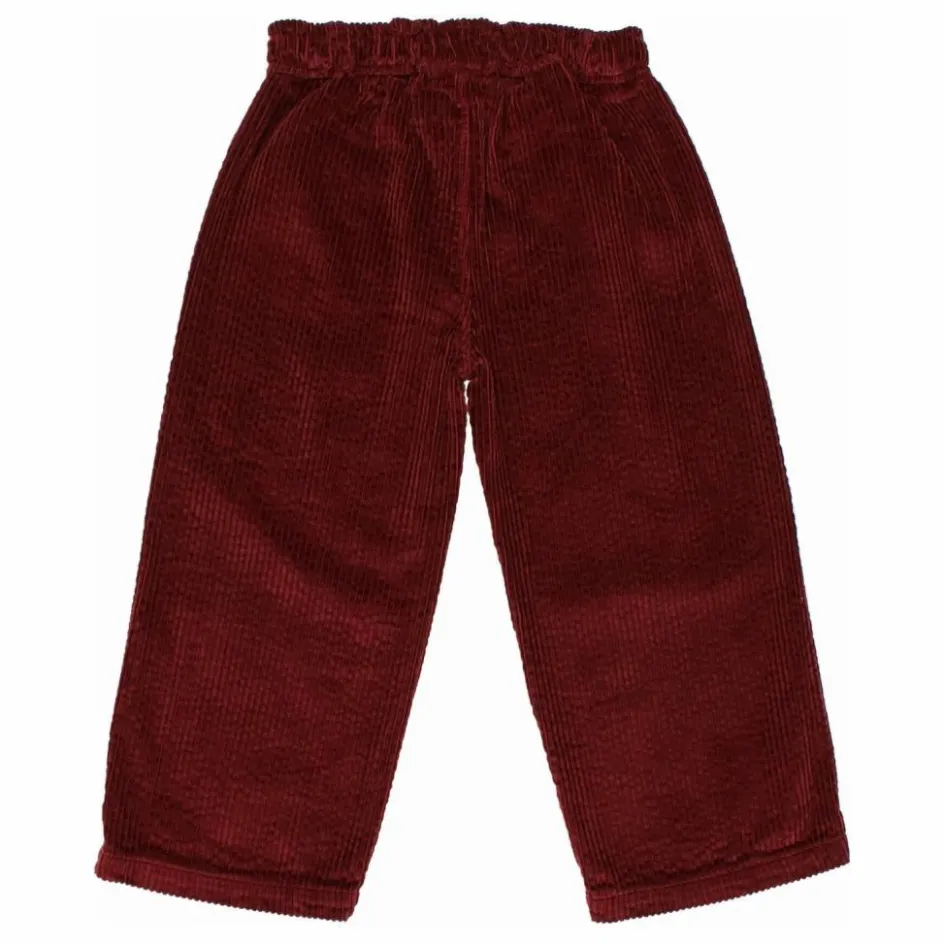 Online Búho Pantalon Velours Côtelé | Bordeaux