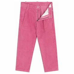 Clearance Petit Bateau Pantalon Velours Côtelé Coton Bio | Rose bonbon