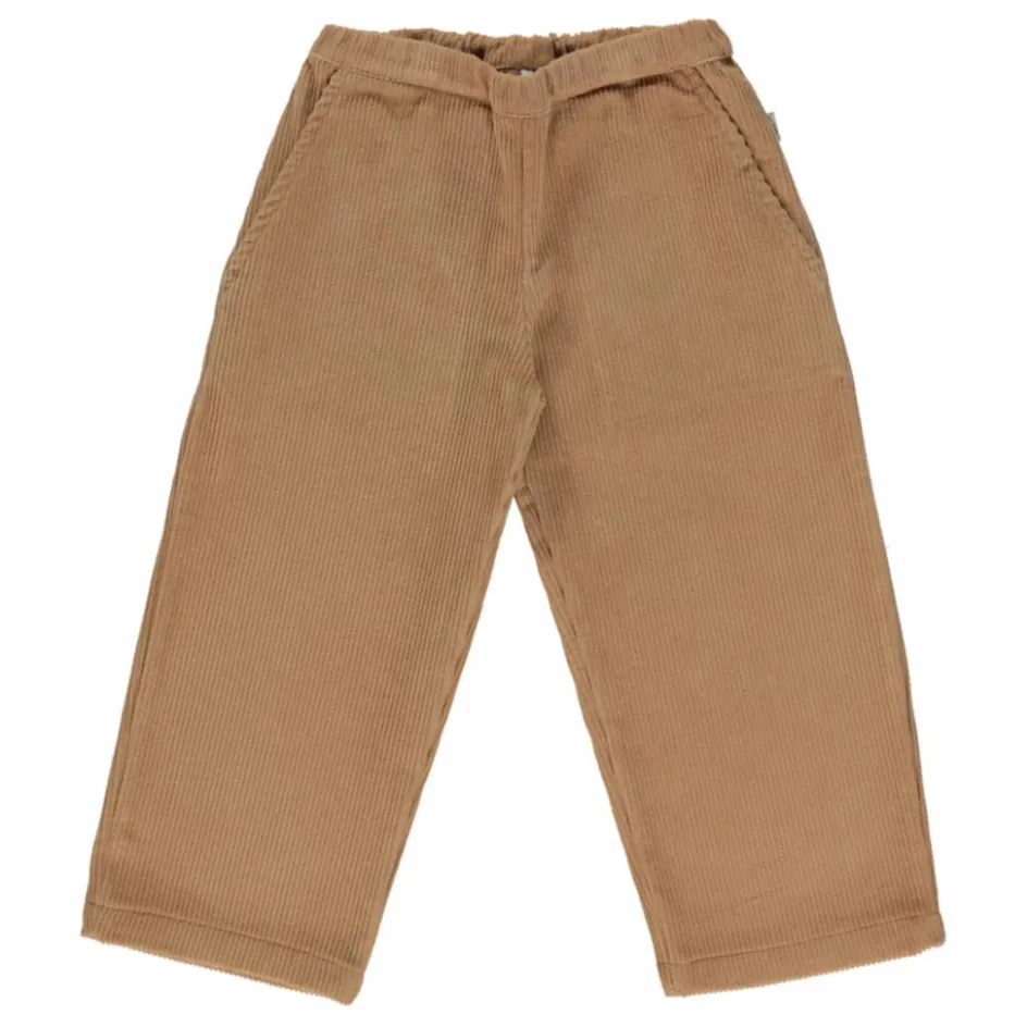 Best Poudre Organic Pantalon Velours Côtelé Coton Bio Pomelos | Marron