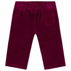 Sale Tartine et Chocolat Pantalon Velours Côtelé Nœud | Prune