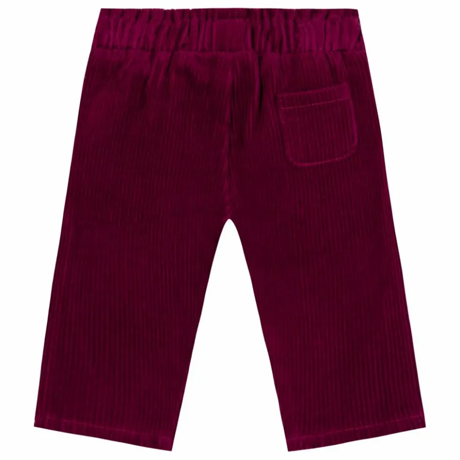 Sale Tartine et Chocolat Pantalon Velours Côtelé Nœud | Prune