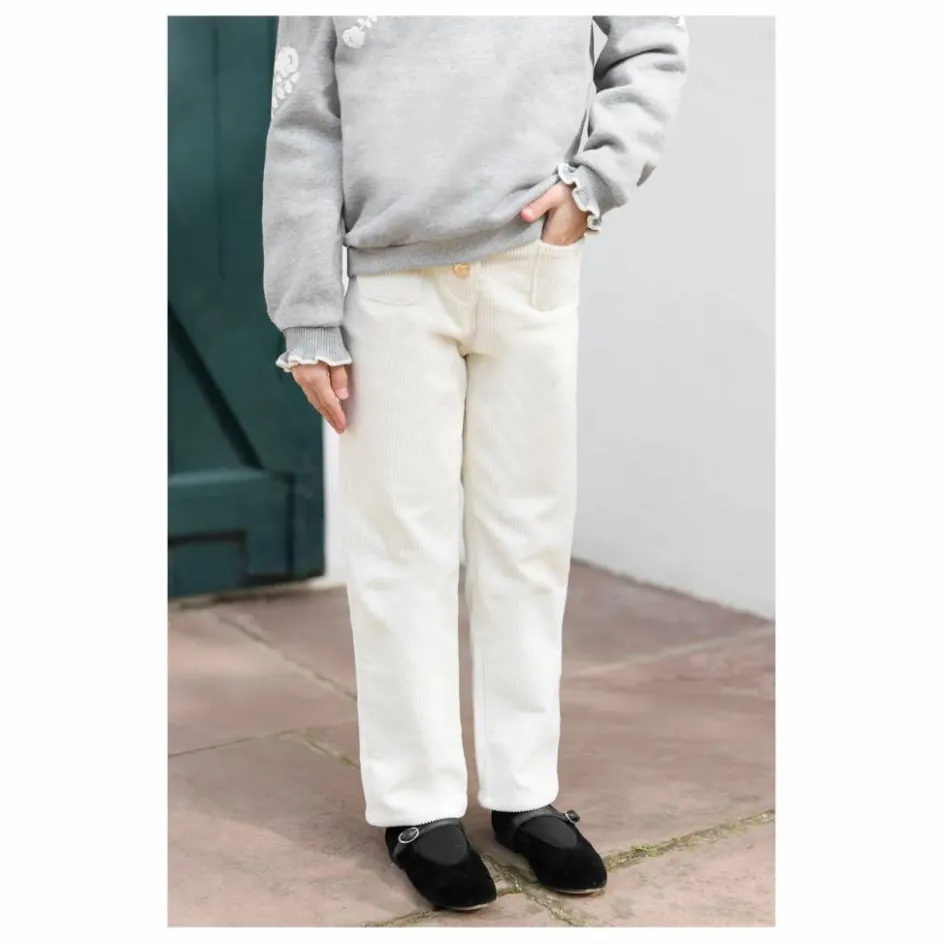 Enfant Tartine et Chocolat Pantalons Jeggings*Pantalon Velours Côtelé Poches Devant |