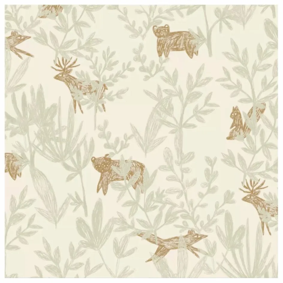 Season Paper Papier Peint Cache Cache Lichen|Enfant Papiers Peints|Déco Murale Enfant