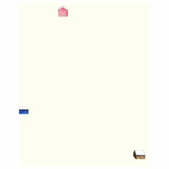 Online Season Paper Papier peint Maisons Multicolore