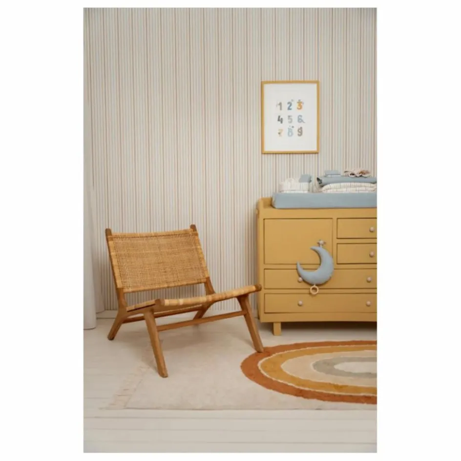 Enfant Little Dutch Papiers Peints|Déco Murale Enfant*Papier-peint - Vintage Sunny Stripes