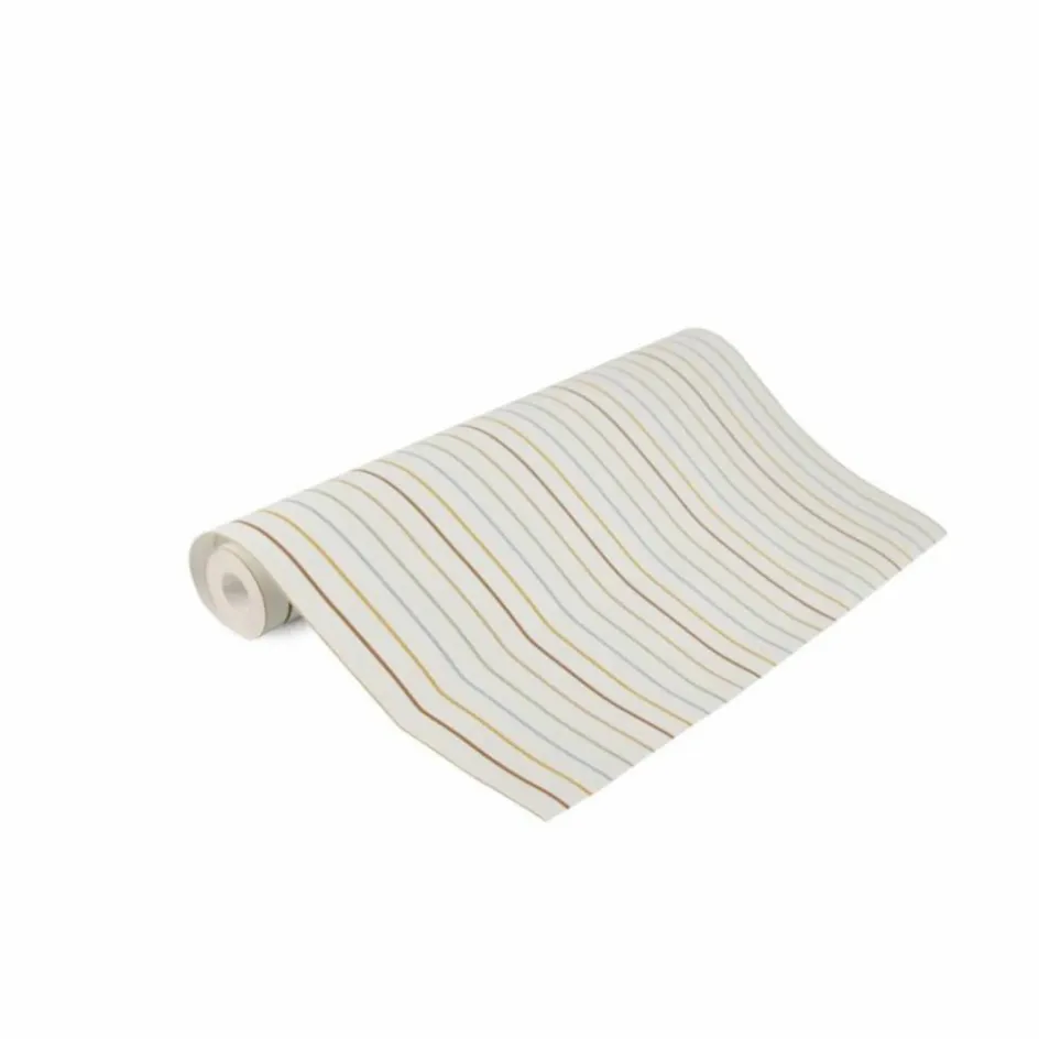 Enfant Little Dutch Papiers Peints|Déco Murale Enfant*Papier-peint - Vintage Sunny Stripes