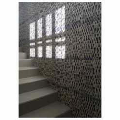 Le Monde Sauvage Papier-peint Damier outremer - Set de 12 feuilles || Déco Murale, Papier Peint