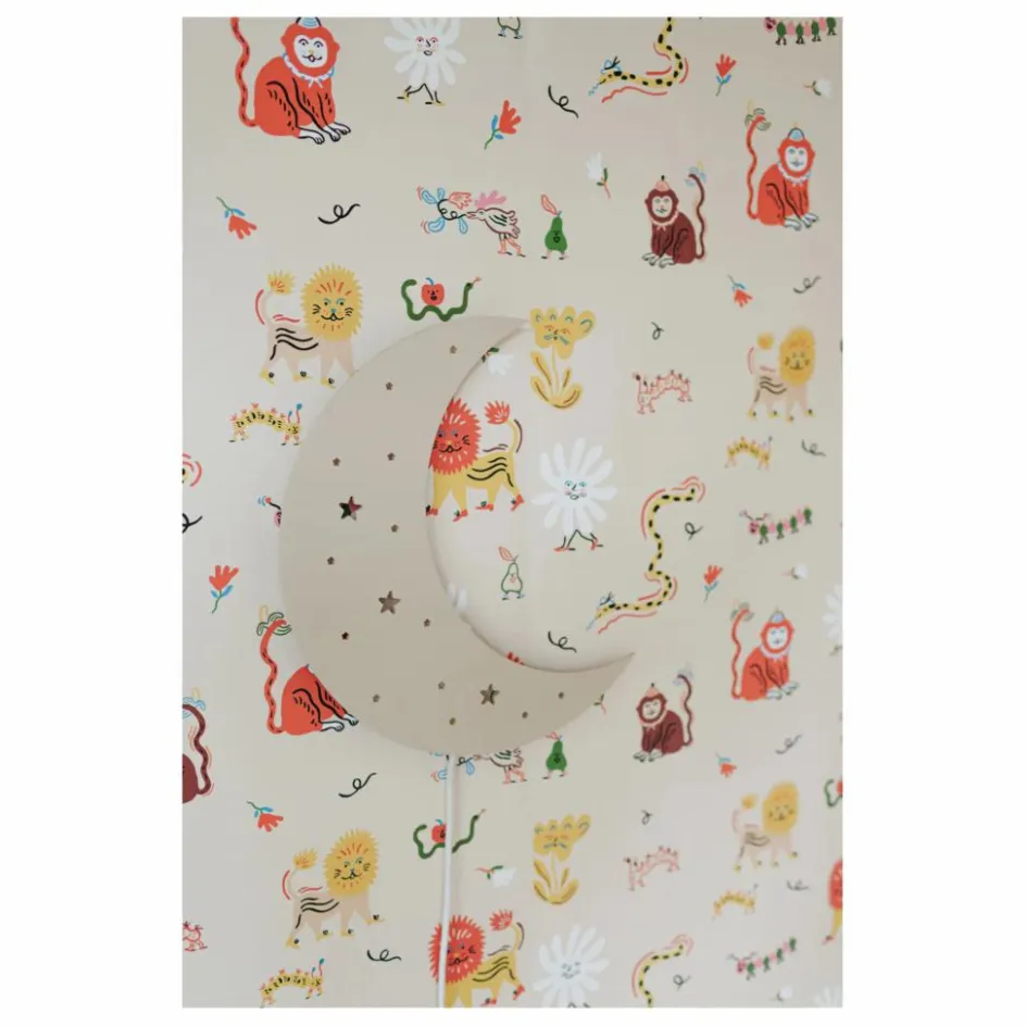 Online Nofred Papier-peint Monkey Fun - Marie Assénat x | Beige