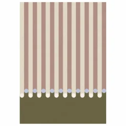 Clearance Edito Papiers peint Dott - 4 lès | Vert kaki