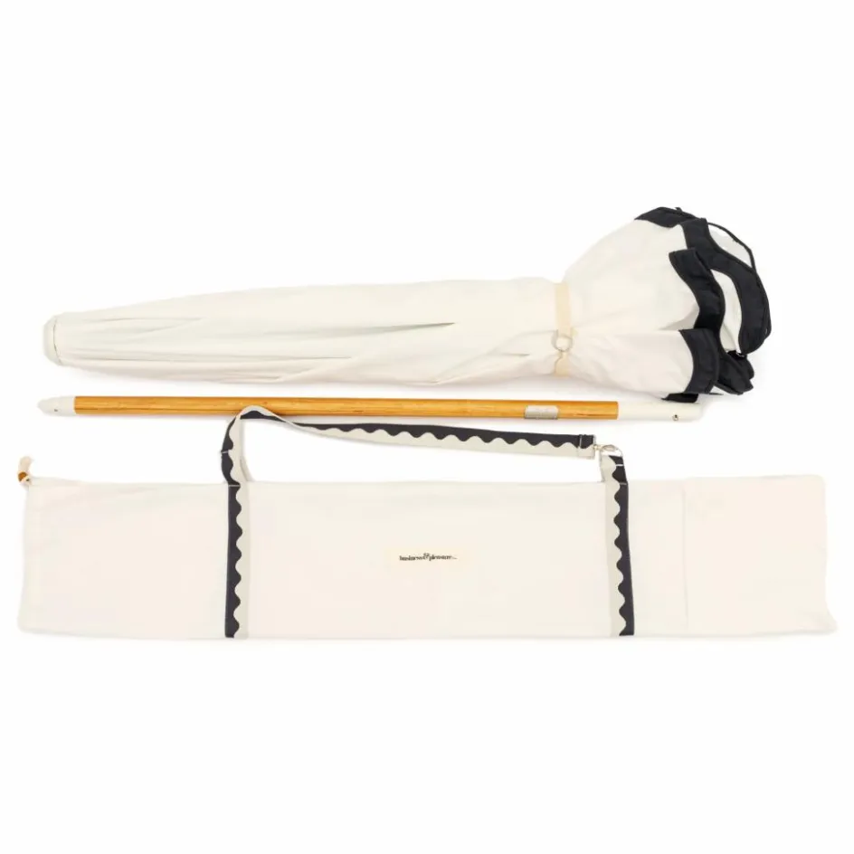 Clearance Business & Pleasure Co. Parasol festonné Amalfi | Blanc