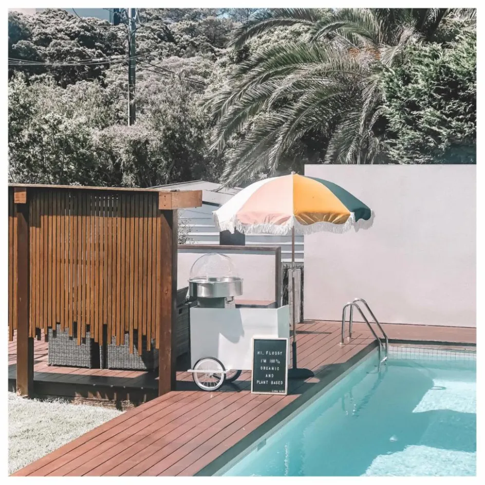 Business & Pleasure Co. Mobilier De Jardin*Parasol frangé Premium