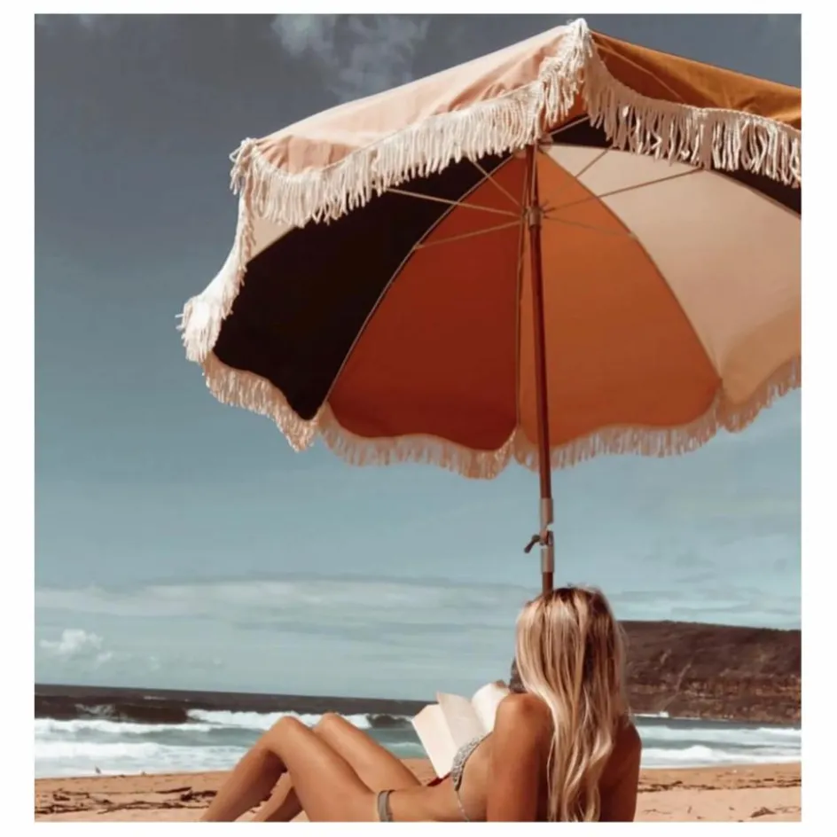 Business & Pleasure Co. Mobilier De Jardin*Parasol frangé Premium